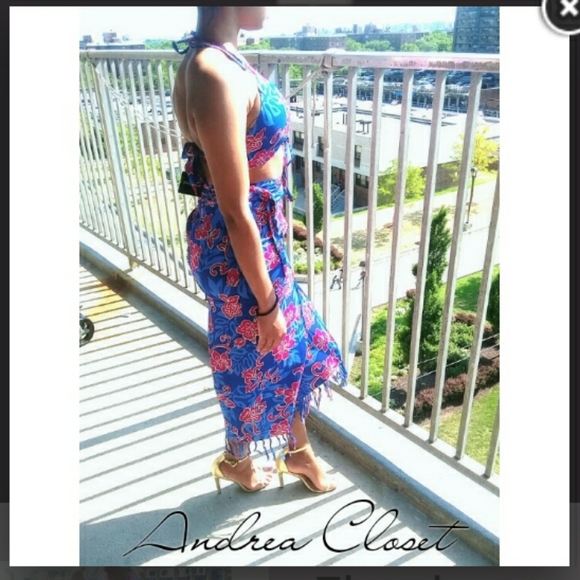 Two piece beach wrap - Picture 2 of 4